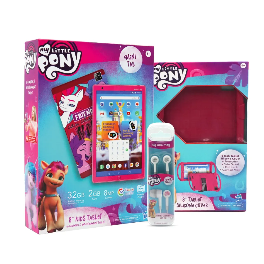 My Little Pony 8 Tablet With Ms Office E Learning Entertainment